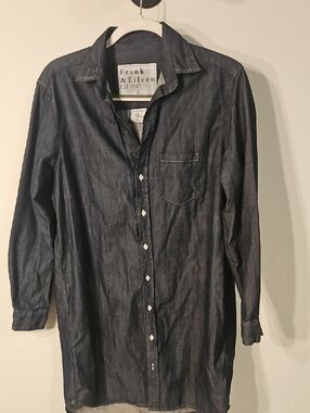 Frank & Eileen Mary Denim Shirt Dress Sz S